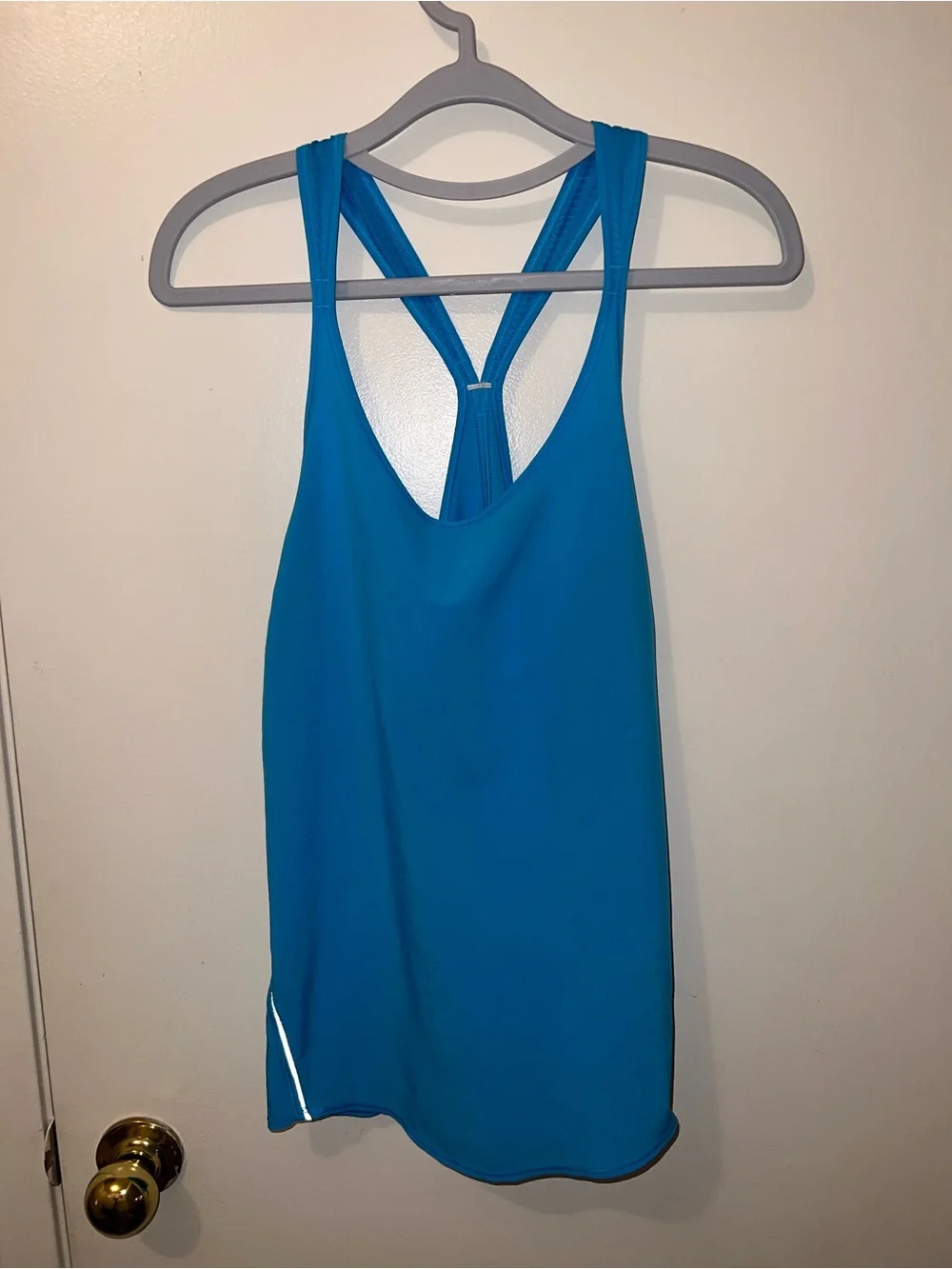 lululemon athletica Bright Blue Racerback Tank